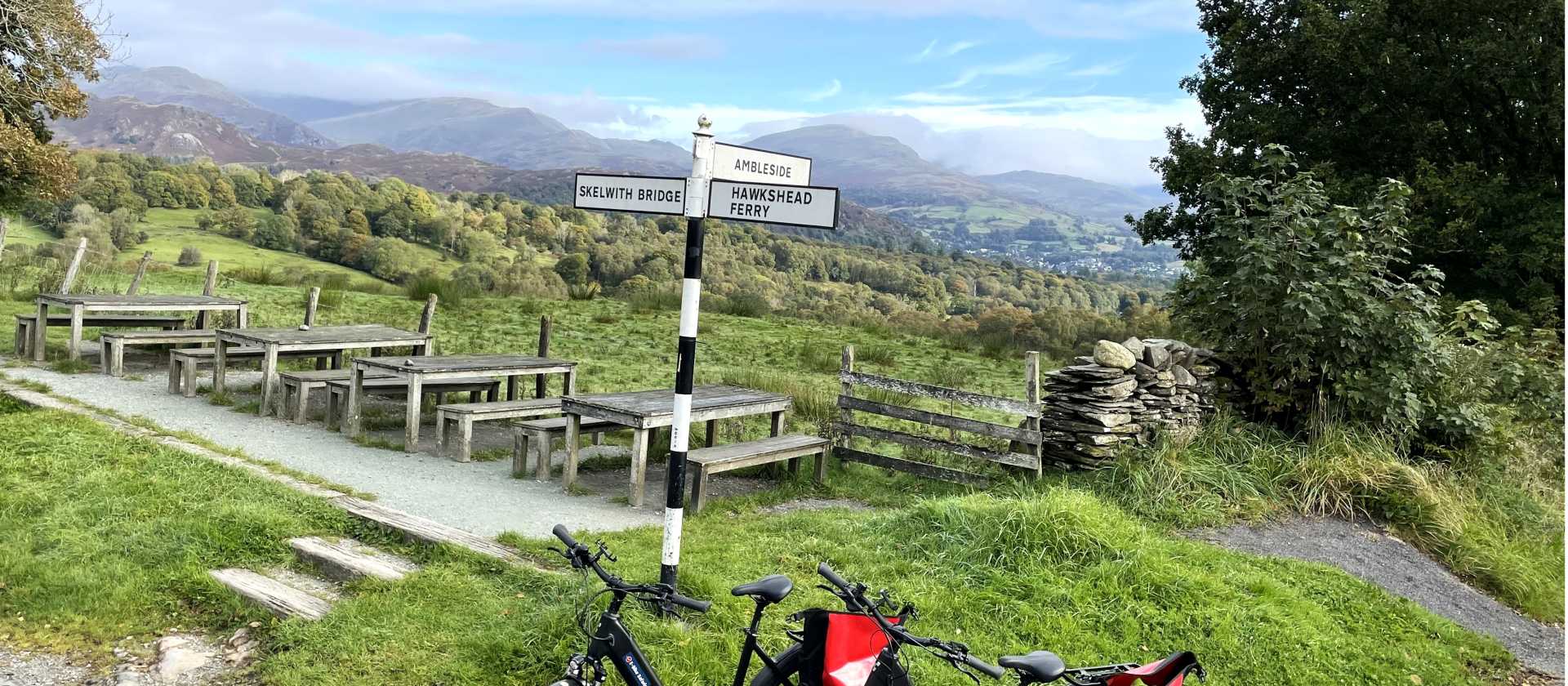 Taking in the views Ambleside
