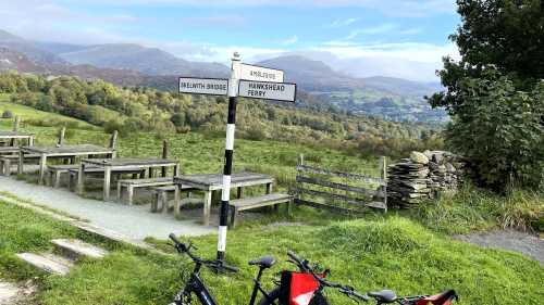 Taking in the views Ambleside