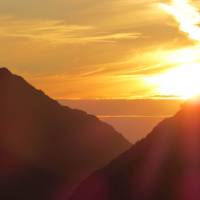 Sunset over Mt Snowdon, Wales | Melanie Moss