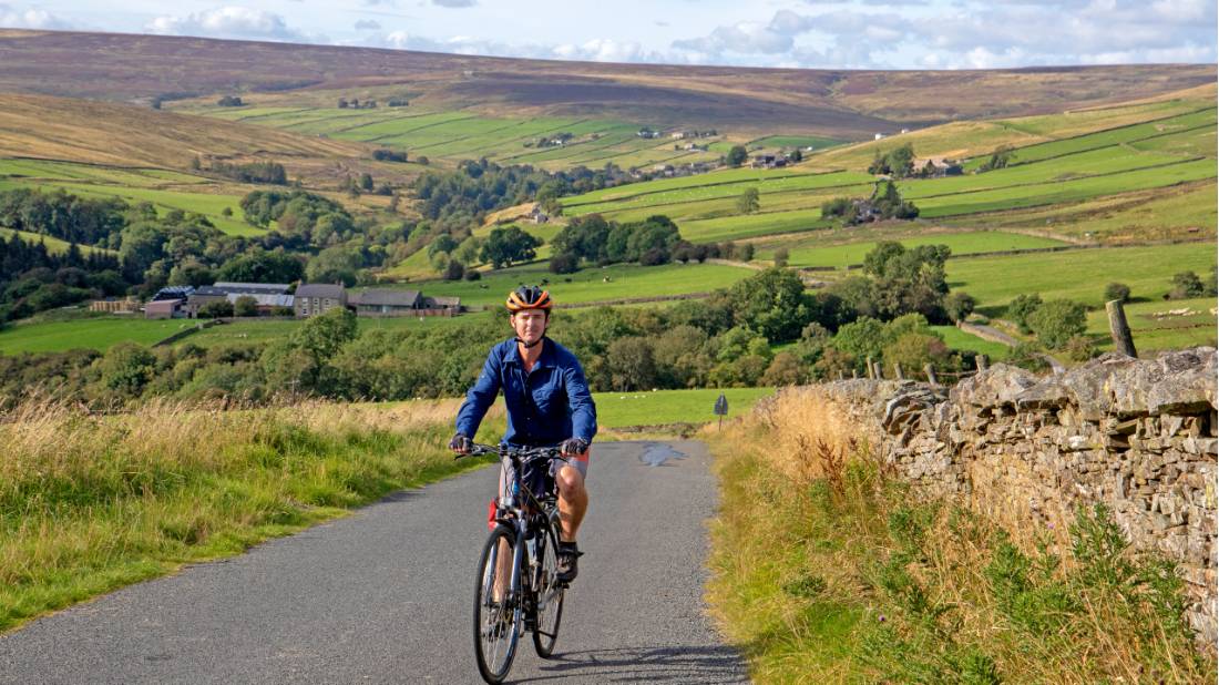 Cycling in Rookhope along the Coast to Coast in England |  <i>Andrew Bain</i>