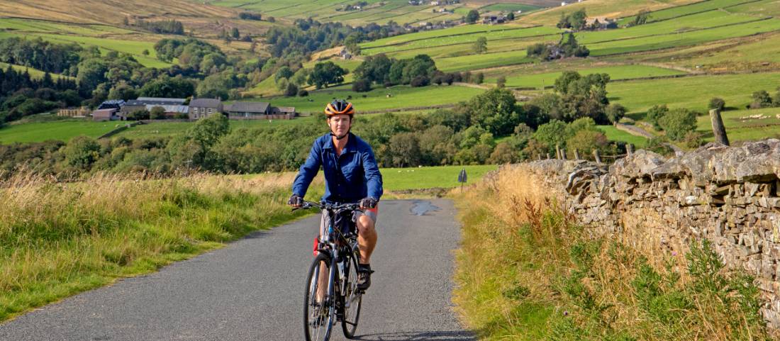 Cycling in Rookhope along the Coast to Coast in England |  <i>Andrew Bain</i>