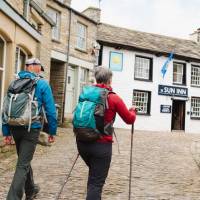 Walking to the Sun Inn in the Yorkshire Dales National Park | Dan Briston