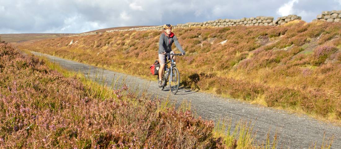 The open roads of Waskerley Way along the Coast to Coast cycle | <i>Andrew Bain</i>