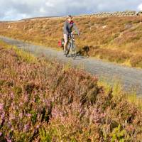 The open roads of Waskerley Way along the Coast to Coast cycle | Andrew Bain