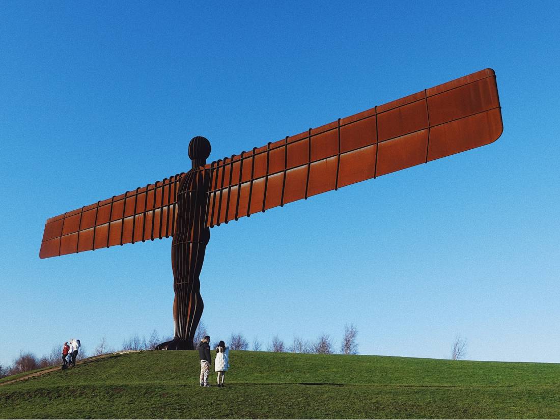 Newcastle's Angel of the North statue |  <i>Boris Yue</i>