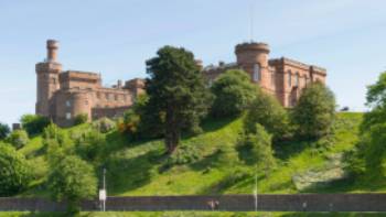 Inverness Castle was built in the 11th Century