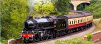 Steam train on the North Yorkshire Moors Railway