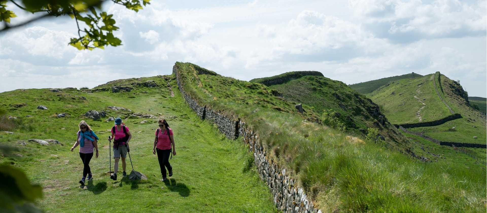 Follow Hadrian's Wall over rolling hills | Matt Sharman