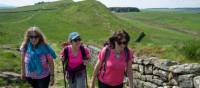 Friends hiking the Hadrian's Wall trail | Matt Sharman