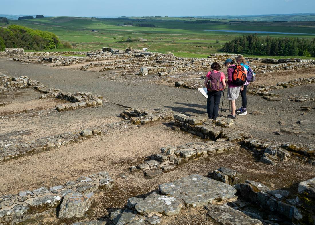 The interesting ruins of Vindolanda Fort |  <i>Matt Sharman</i>