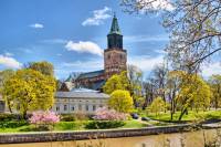 The Turku Cathedral by the Aurajoki river |  <i>Timo Oksanen</i>