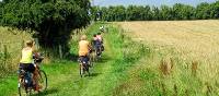 Cycling on the Paris to London cycle path