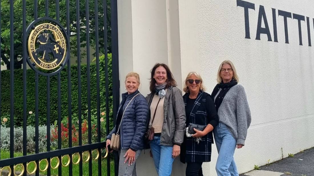 The home of Taittinger Champagne |  <i>Sue Marr</i>