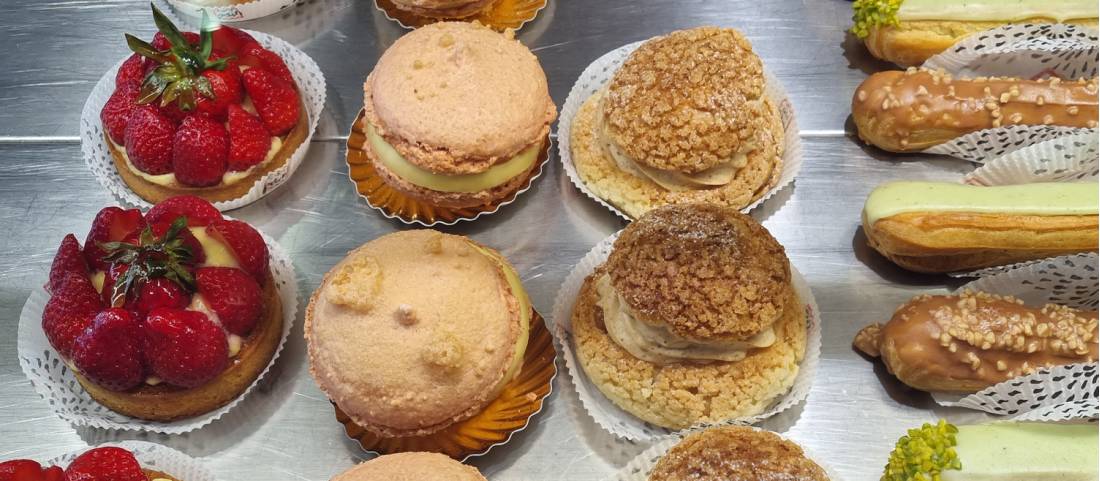Delicious French pastries |  <i>Sue Marr</i>
