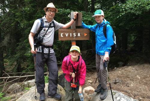 Family crossing Corsica&#160;-&#160;<i>Photo:&#160;Kate Baker</i>