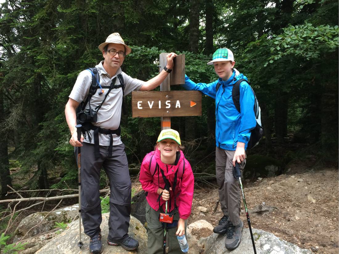 Family crossing Corsica |  <i>Kate Baker</i>