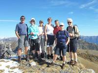 Group on the Alps to Mediterranean walk