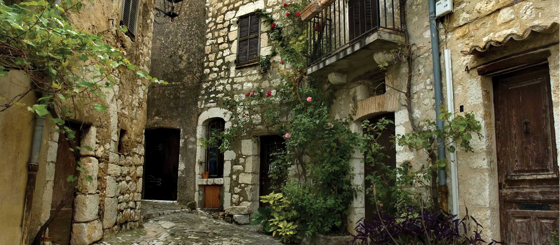 Typical Backstreet of a village in provence