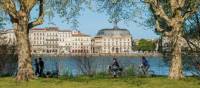 Cycling along the Garonne on our Bordeaux Bike & Barge in France