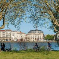 Cycling along the Garonne on our Bordeaux Bike & Barge in France