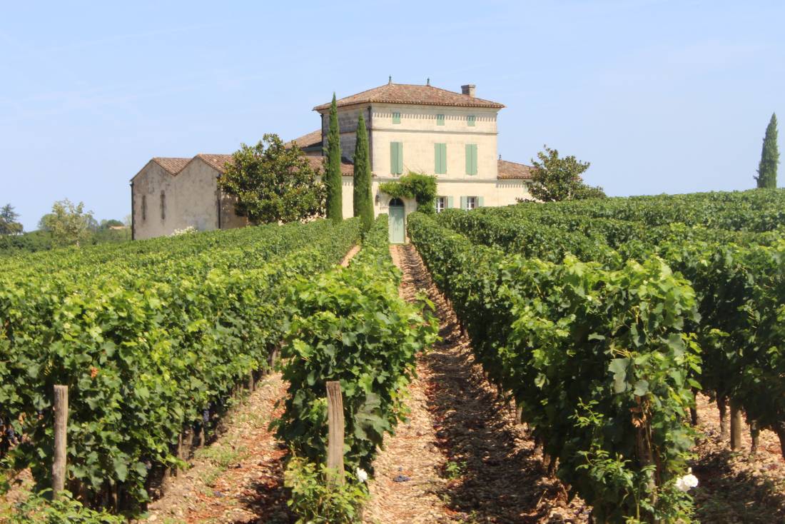 A grand chateaux in the Bordeaux region |  <i>Jaclyn Lofts</i>