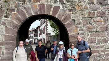 Exploring the Camino trail in France