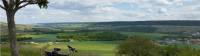 View over the Marne Valley, Champagne region