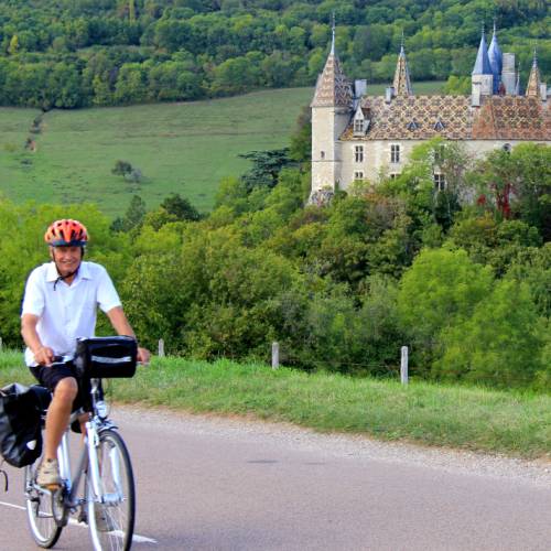 Cruising past castles on the Burgundy Cycle