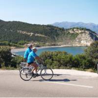 Cycling on the French island of Corsica