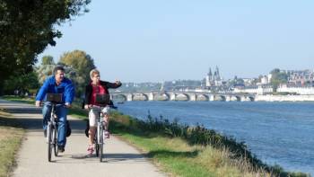Cycling in Blois, Loire Valley
