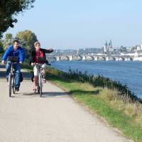 Cycling in Blois, Loire Valley