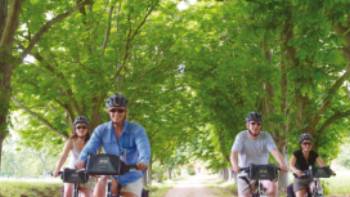 Cycling in Provence, France