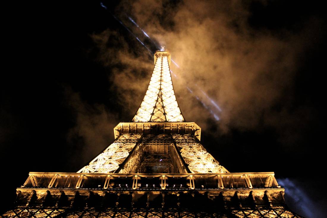 Night skies over the Eiffel Tower |  <i>Louise Huxtable</i>