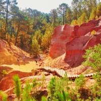 The Famous Ochre Path in Luberon