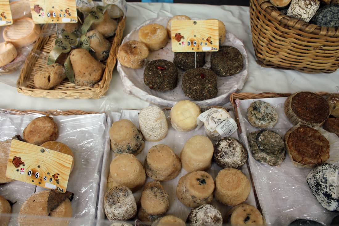 Cheese market in France |  <i>Rachel Imber</i>