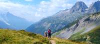 Coming up to Col de Balme on the Tour de Mont Blanc | Bren Dorman