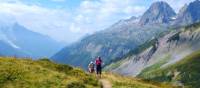 Coming up to Col de Balme on the Tour de Mont Blanc | Bren Dorman