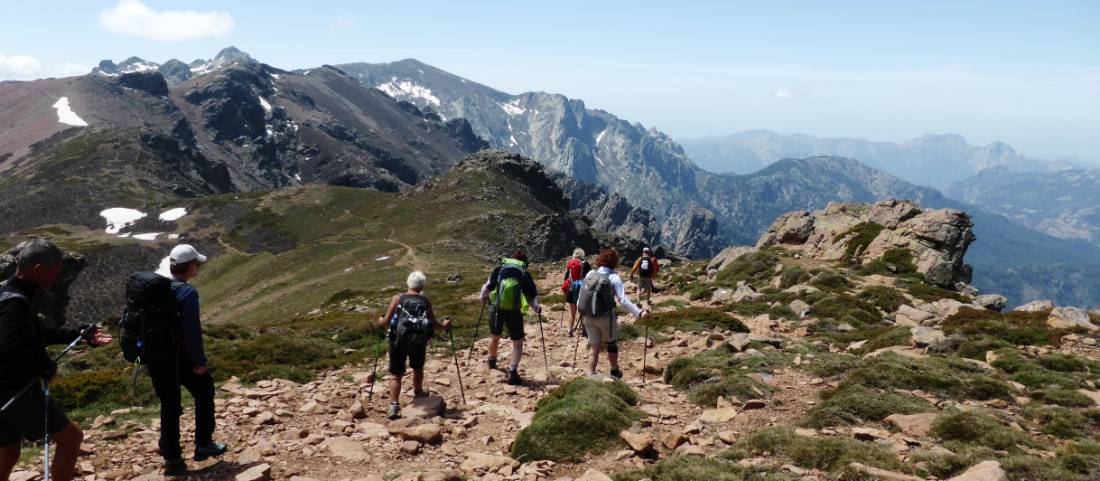 Hiking on the GR20 in Corsica |  <i>Gesine Cheung</i>