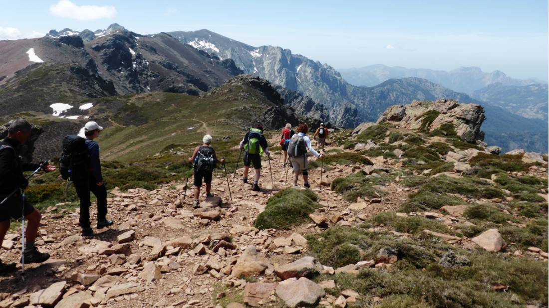 Hiking on the GR20 in Corsica |  <i>Gesine Cheung</i>