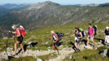 Hiking on the GR20 in Corsica