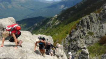 Scrambling on the GR20 | Gesine Cheung