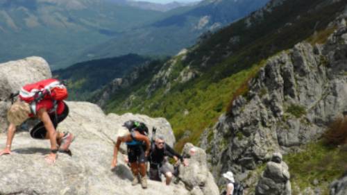 Scrambling on the GR20 | Gesine Cheung