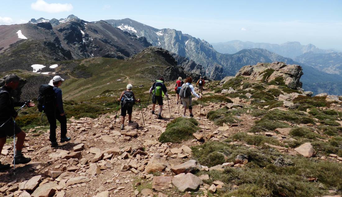 Hiking on the GR20 in Corsica |  <i>Gesine Cheung</i>