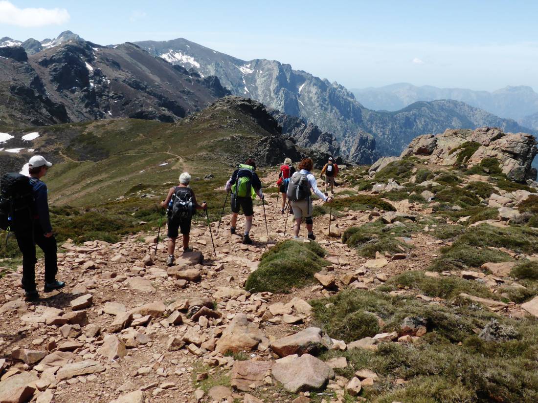 Hiking on the GR20 in Corsica |  <i>Gesine Cheung</i>