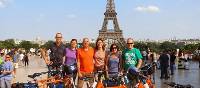 Cycling on the Paris to London cycle path