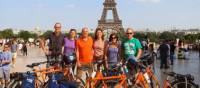 Cycling on the Paris to London cycle path