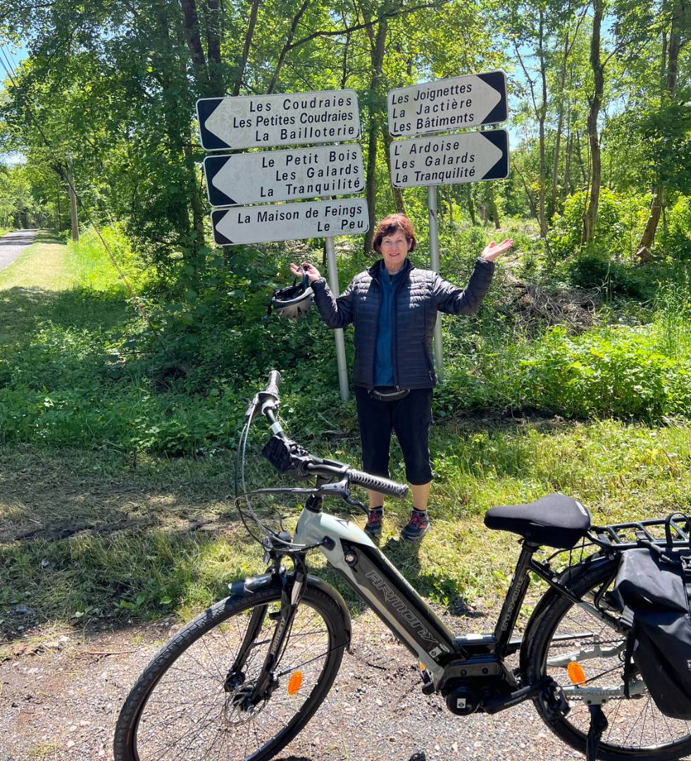 So many bike trails to discover in France! |  <i>Merilyn O'Kane</i>