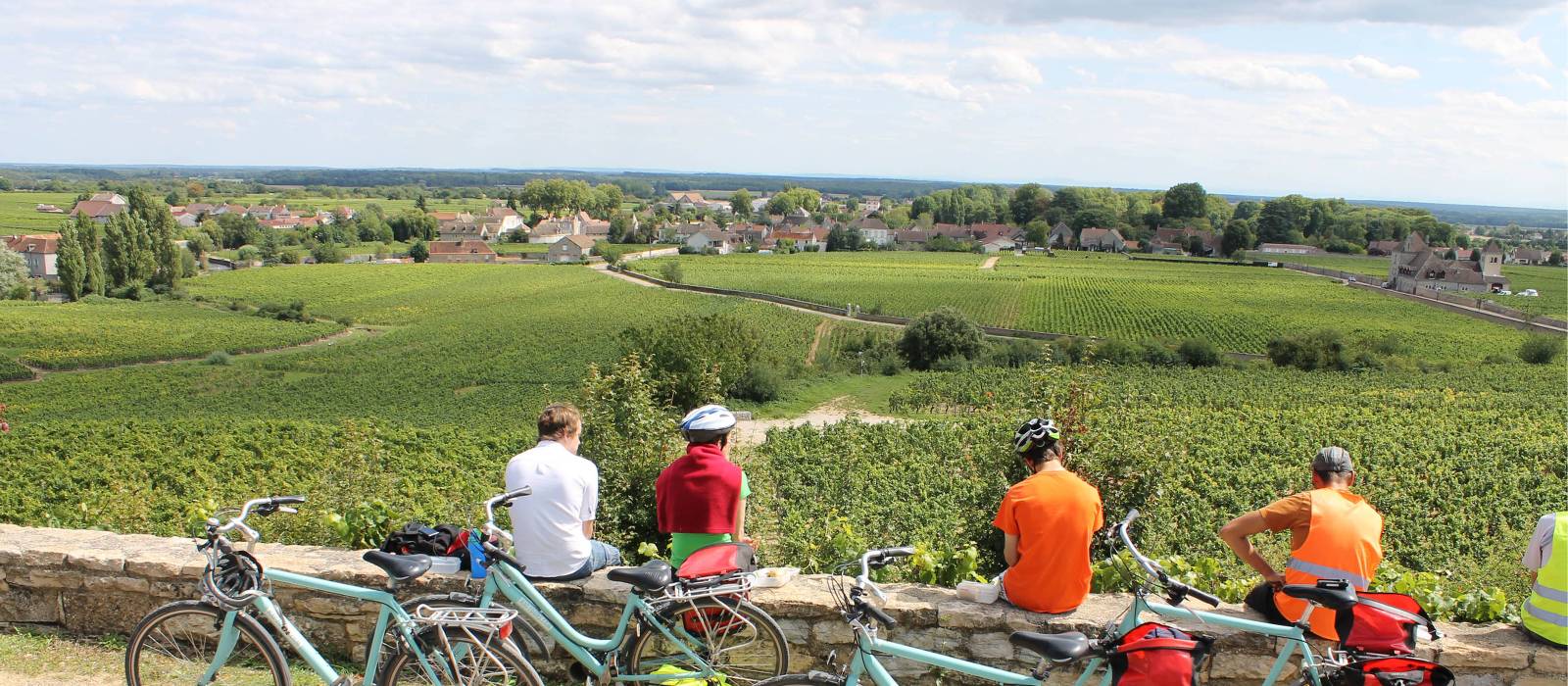 Taking a break from the bikes in Burgundy | Jaclyn Lofts