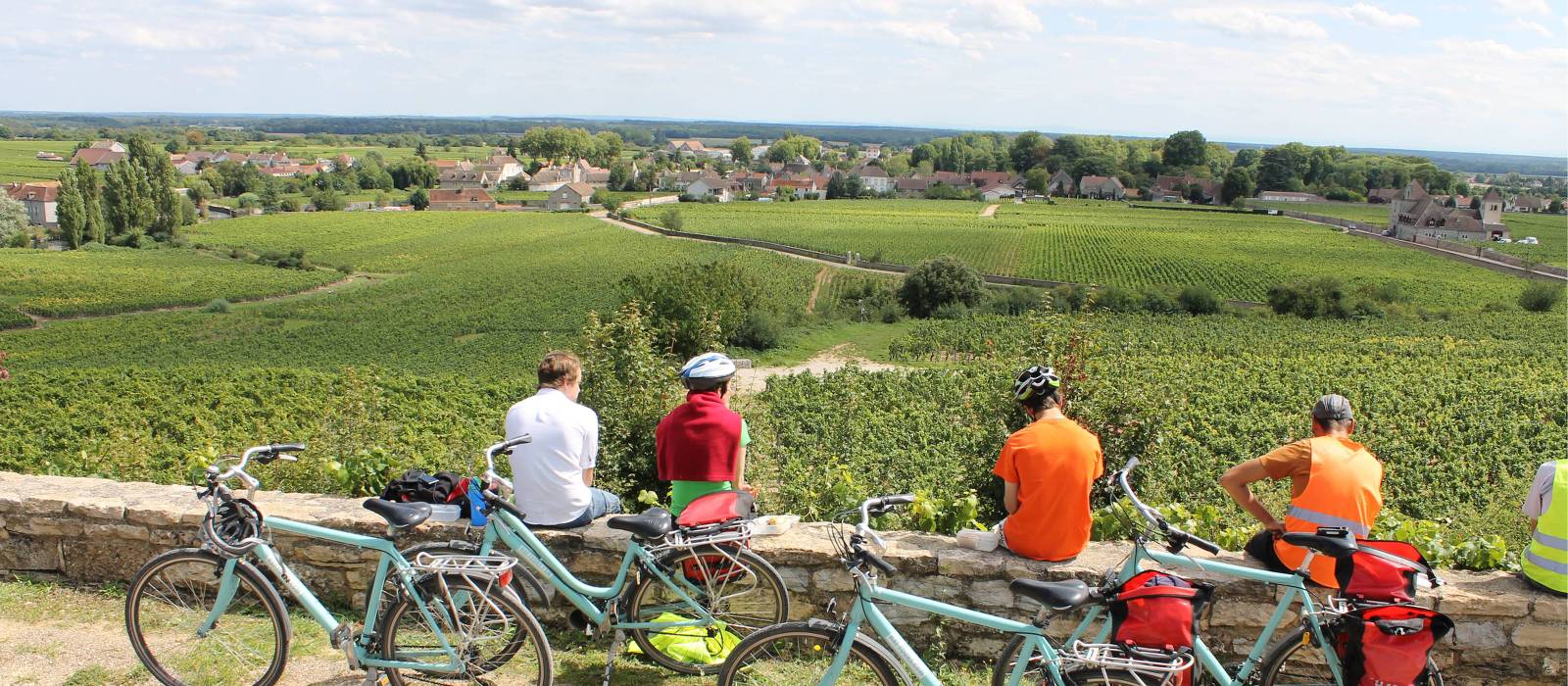 Taking a break from the bikes in Burgundy | Jaclyn Lofts
