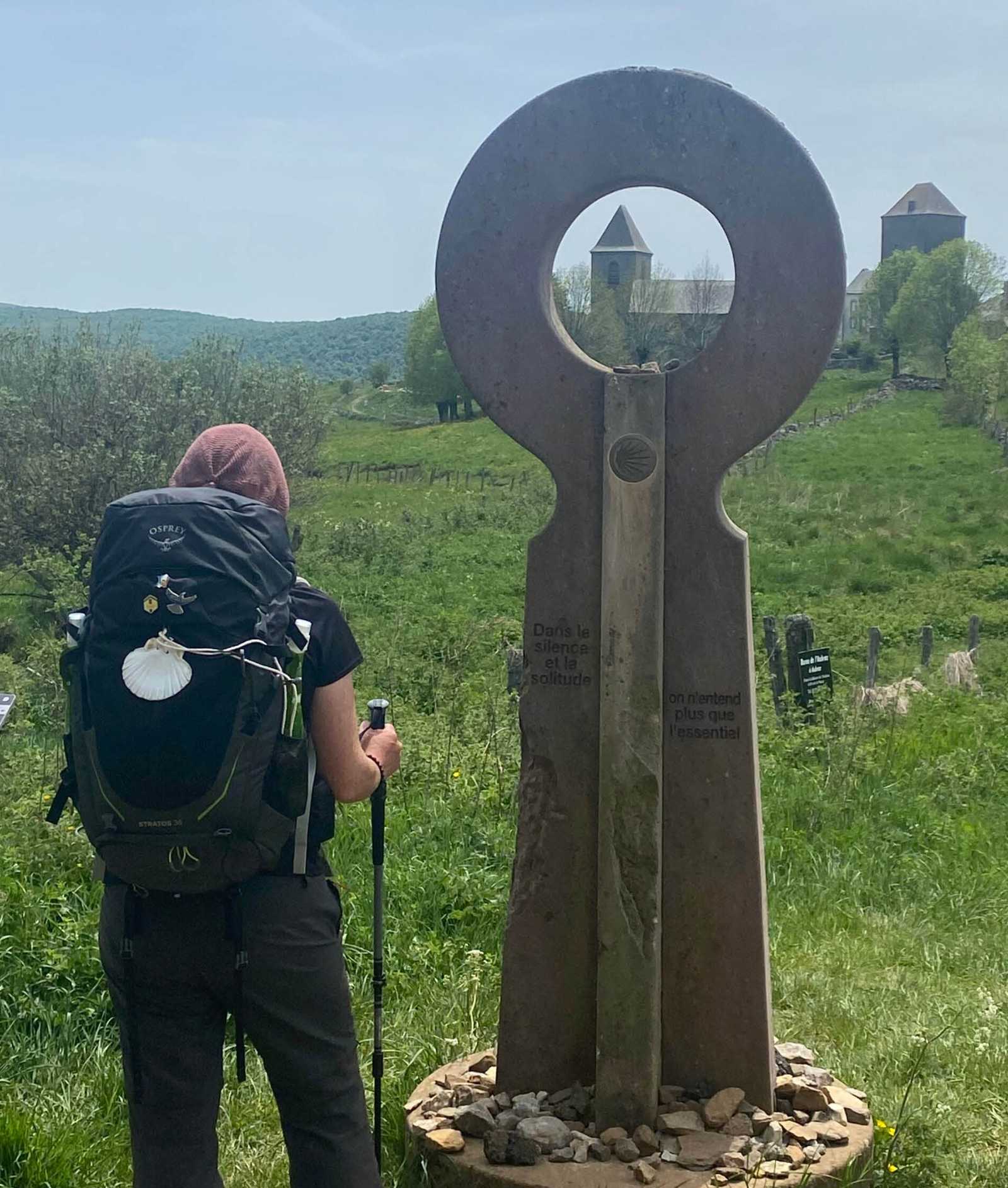 Our arrival in the village of Aubrac, magnificent in its setting among the vast flower-woven pastures of the plateau, is as spectacular as I had expected. |  Jennifer Andrewes